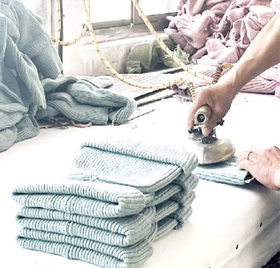 ironing